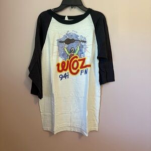 WCOZ 1981 Vintage Raglan Sleeve Shirt